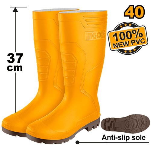 Ingco Size 40 37cm Rain boots | SSH092L.40 Ingco